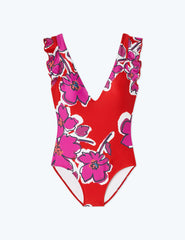 The Ruffle Backflip - Painted Tropics