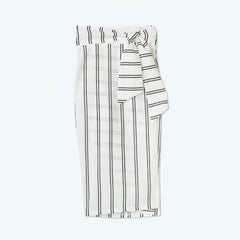 The Easy Breezy Sarong - French Stripe in Sea Urchin