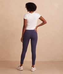 The Coziest High Rise Full Length Leggings - Midnight