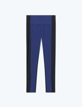 The Colorblocked High Rise 7/8 Legging - Baltic & Sea Urchin
