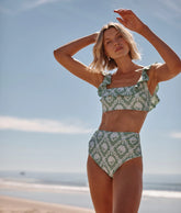 The Ruffle Starboard Bikini Top - Garland Hampers