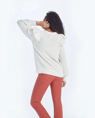 The Multitasking Slit Front Ankle Pant - Terracotta