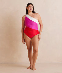 The Long Torso Sidestroke - Lava & Hibiscus & White Sand