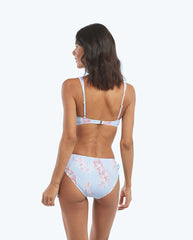 The Cinched Bikini Bottom - Summer Breeze Floral