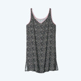 The Cloud 9 Silky Slip Dress - In Bloom in Sea Urchin & Pink Sky