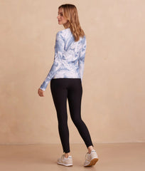 The Long Sleeve Pullover - Slate Marble