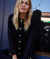 The Icon Ponte Jacket - Sea Urchin