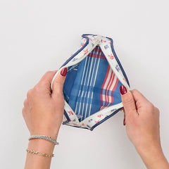 Summersalt x Weezie Mini Patterned Toiletry Bag