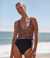 The Perfect Wrap One-Piece - Leopard