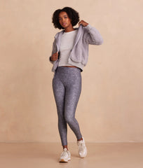 The Do-It-All High Rise 7/8 Leggings - Modern Snake in Ash