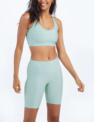 The Do-It-All High Rise Biker Shorts - Sage