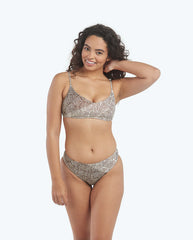 The Marina Bikini Top - Lines in the Sand
