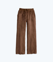 The Plush Velour Lounge Pant - Chocolate