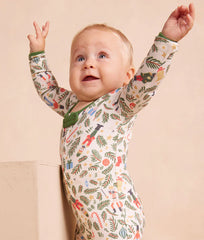 The Babies’ Matching Family Pajama Zip Footie - Nutcracker Sweets