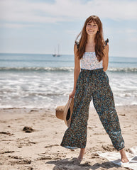 The Palazzo Pant With Ties - Menagerie
