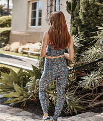 The Do-It-All High Rise Full Length Leggings - Outbloom in Midnight