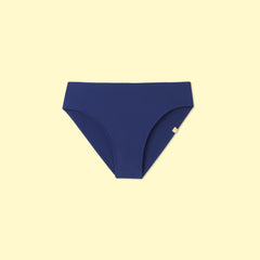 The High Leg Mid Rise Bikini Bottom - Atlantic