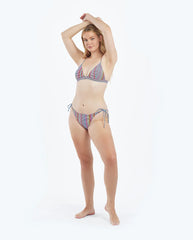 The String Bikini Bottom - Mod Stripe