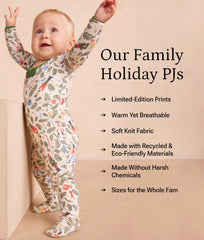 The Babies’ Matching Family Pajama Zip Footie - Nutcracker Sweets