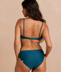 The Wanderlust Bikini Top - Seaweed