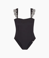 The Eyelet Ruffle Oasis - Sea Urchin