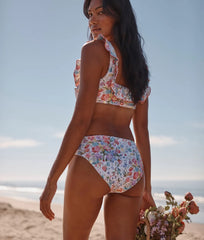 The Classic Mid-Rise Bikini Bottom - Bouquet Parade