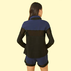 The Beyond the Lounge Chair Windbreaker - Sea Urchin & Atlantic & White Sand