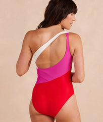 The Long Torso Sidestroke - Lava & Hibiscus & White Sand