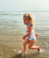 The Girls' Ruffle One Piece - Amelie Floral