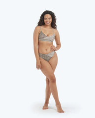 The Marina Bikini Top - Lines in the Sand
