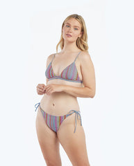 The String Bikini Bottom - Mod Stripe