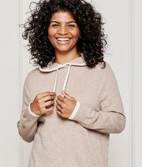The Coziest Cashmere Blend Hoodie - Main