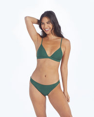 The Triangle Bikini Top - Olive